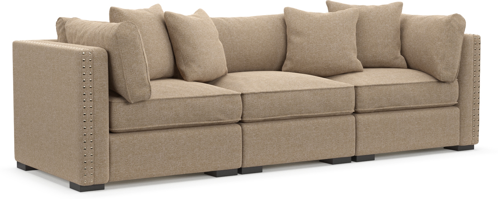 Abington Foam Comfort Eco Performance 3Piece Sofa Liv Wicker Value