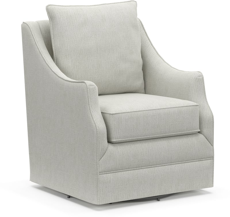 Mara Accent Swivel Chair Cosmo Dove Value City Furniture