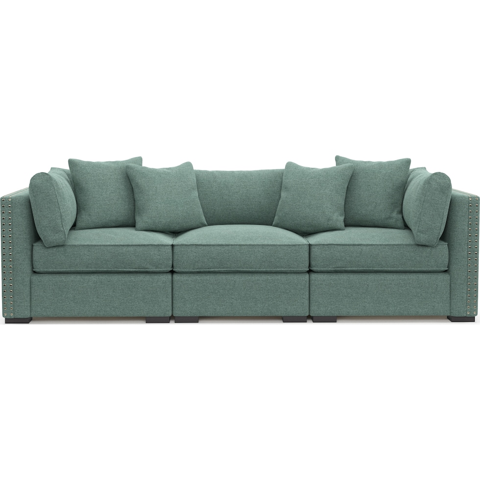 abington green sofa   