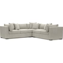 abington light brown sectional   