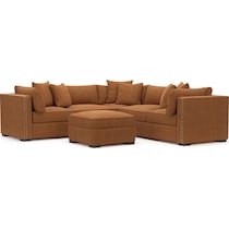 abington orange  pc living room   