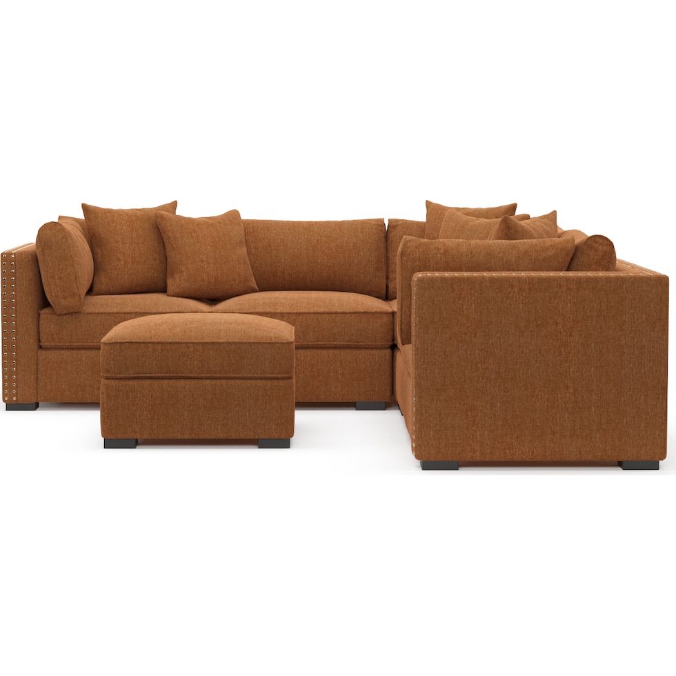 abington orange  pc living room   