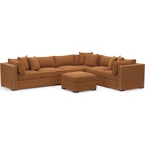 abington orange  pc living room   