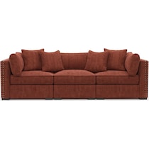 abington orange sofa   