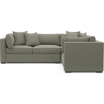 abington white  pc sectional   