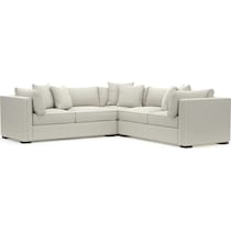 abington white sectional   