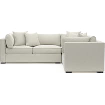abington white sectional   