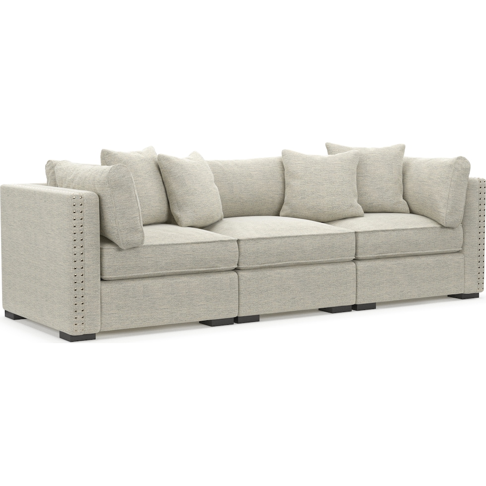 abington white sofa   