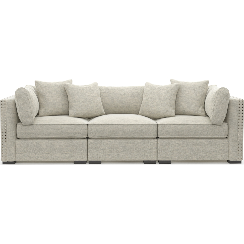 abington white sofa   