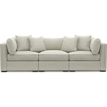 abington white sofa   