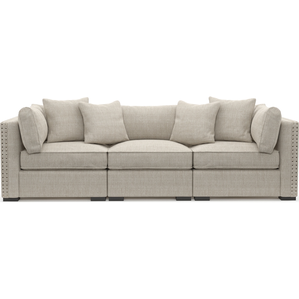 abington white sofa   