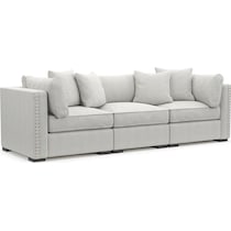 abington white sofa   