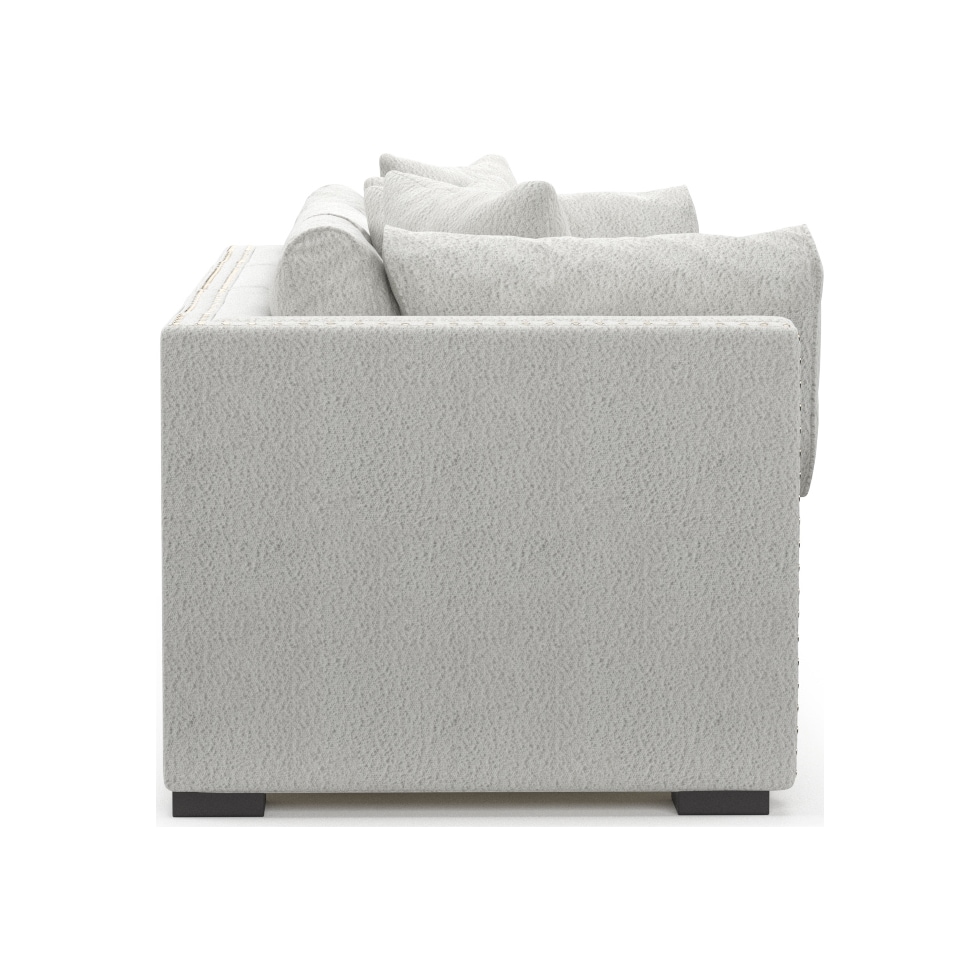 abington white sofa   