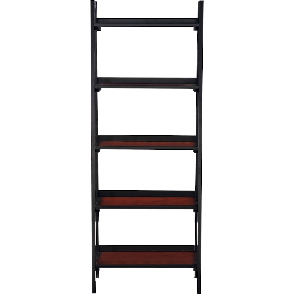 abner black bookcase   