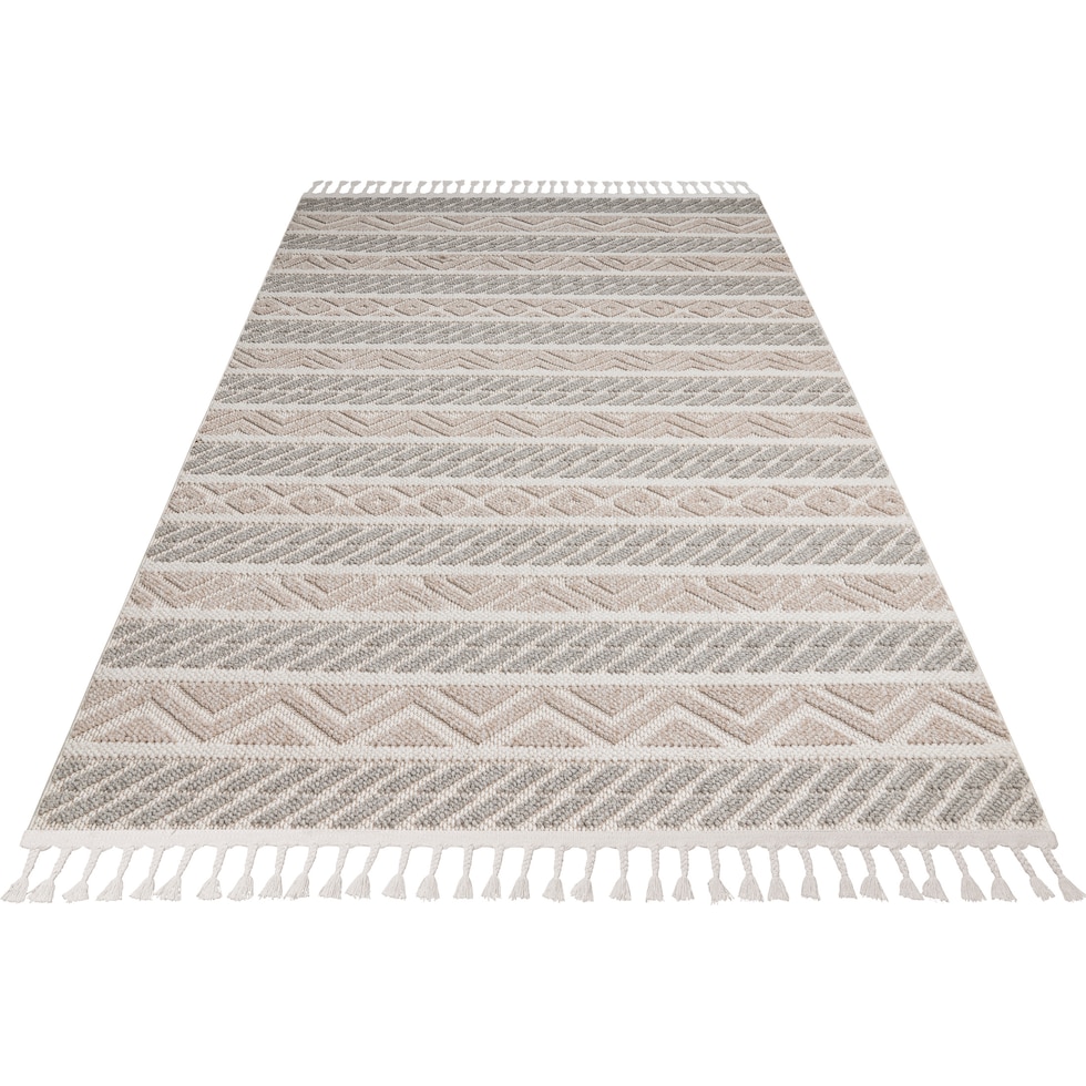 acacia beige white area rug  x    