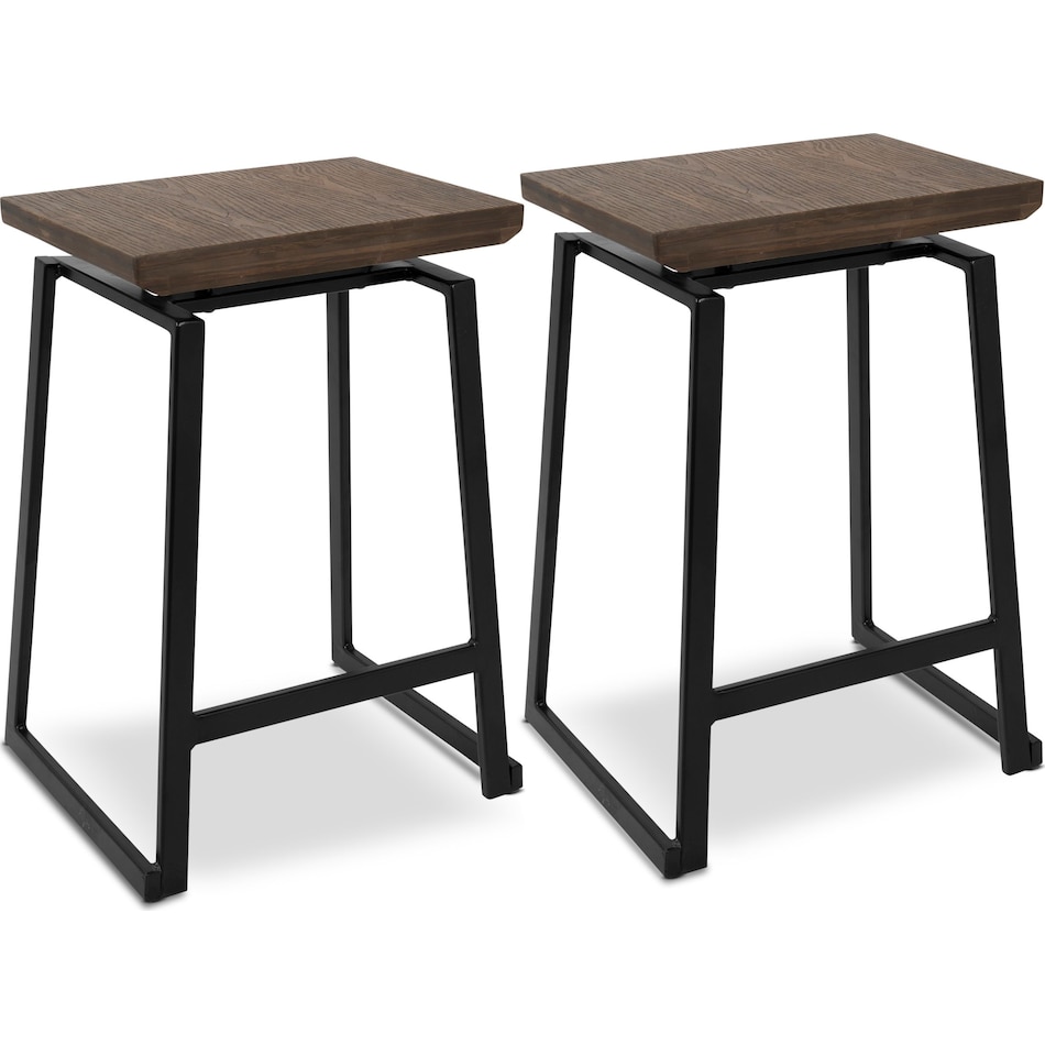 ace black counter height stool   