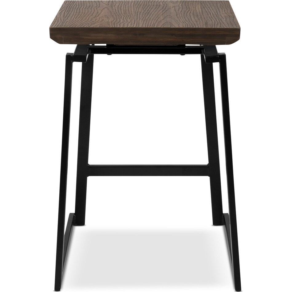 ace black counter height stool   