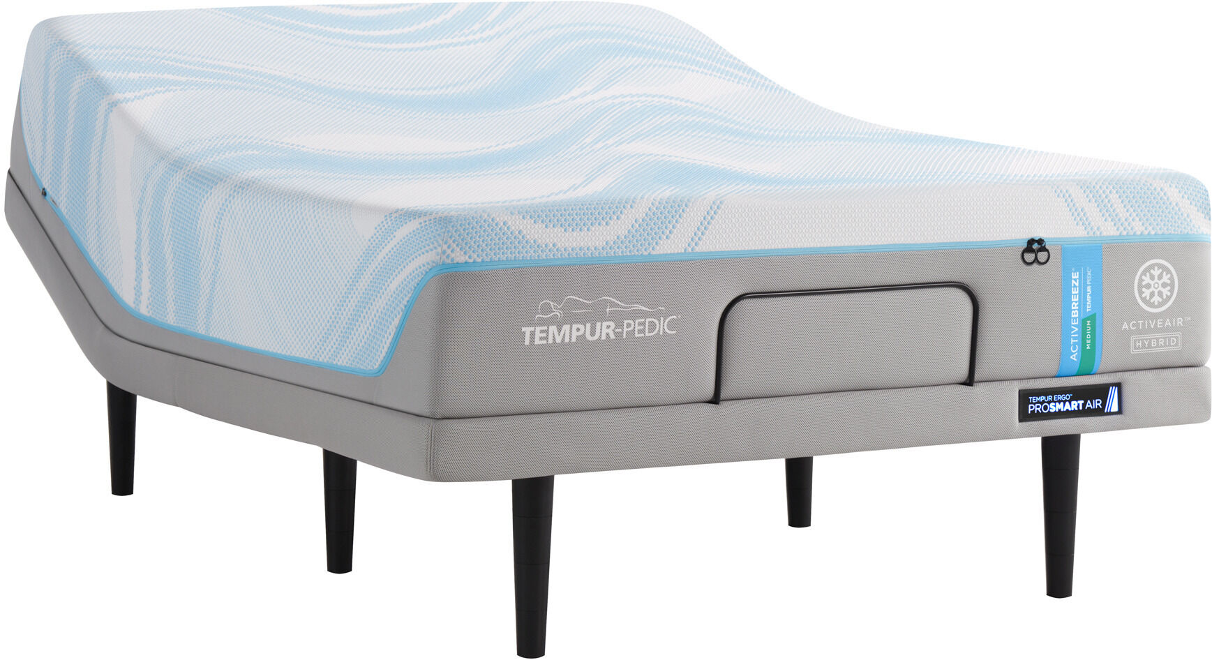 Tempur-Pedic® TEMPUR-ActiveBreeze® Mattress & TEMPUR-Ergo® ProSmart ...