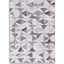 acute gray area rug  x    