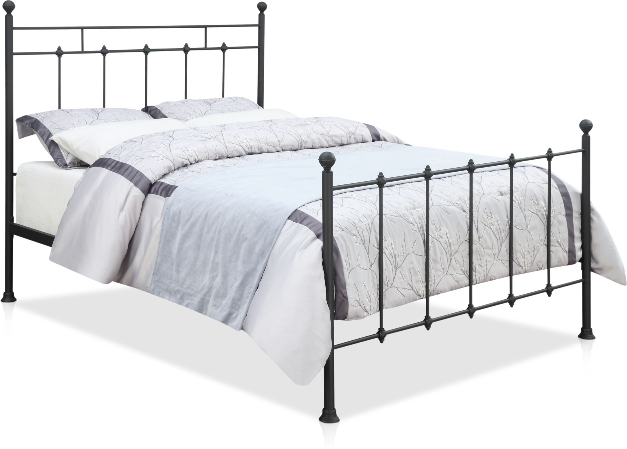 value city metal bed frames