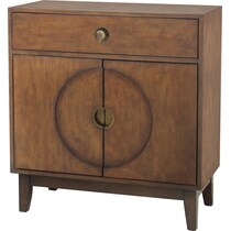 adah dark brown nightstand   