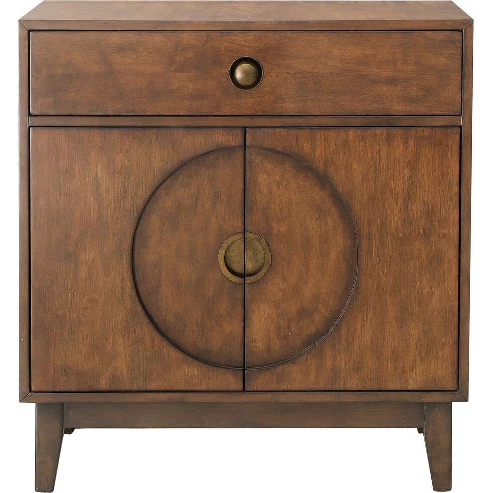 adah dark brown nightstand   