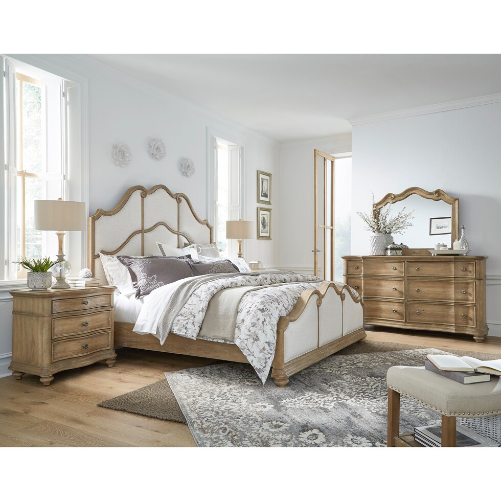 adalee neutral california king bed   