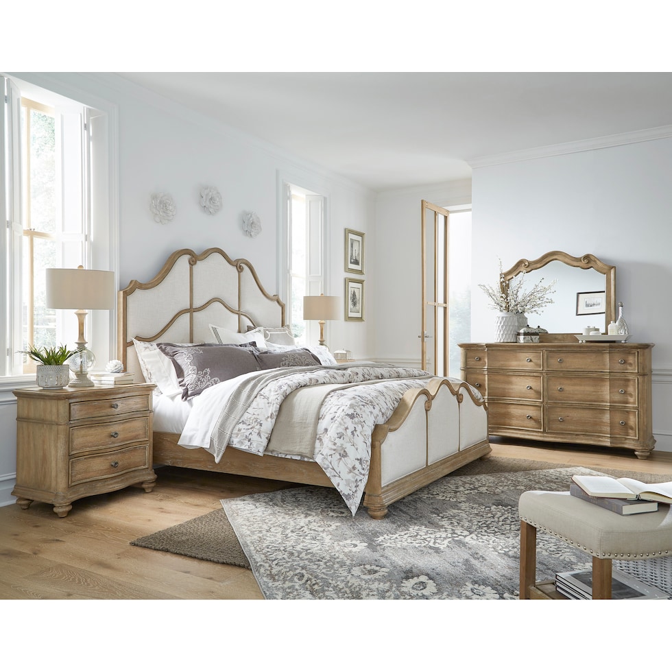 adalee neutral king bed   