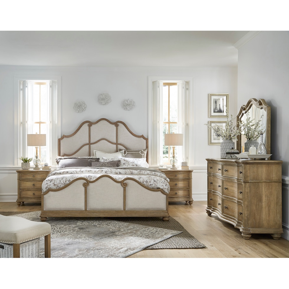 adalee neutral king bed   