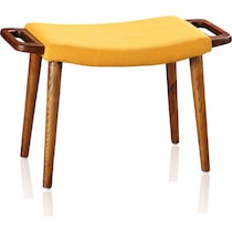 adams gold accent chair   
