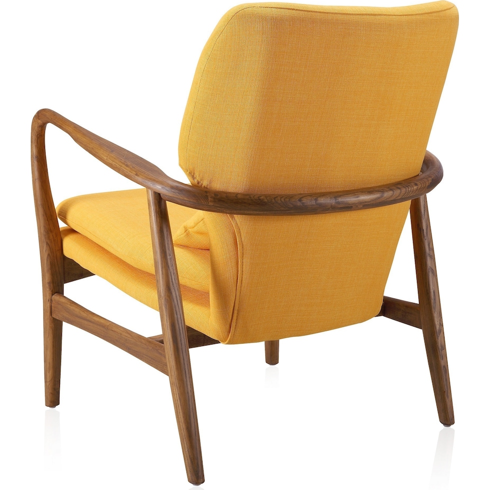 adams gold accent chair   