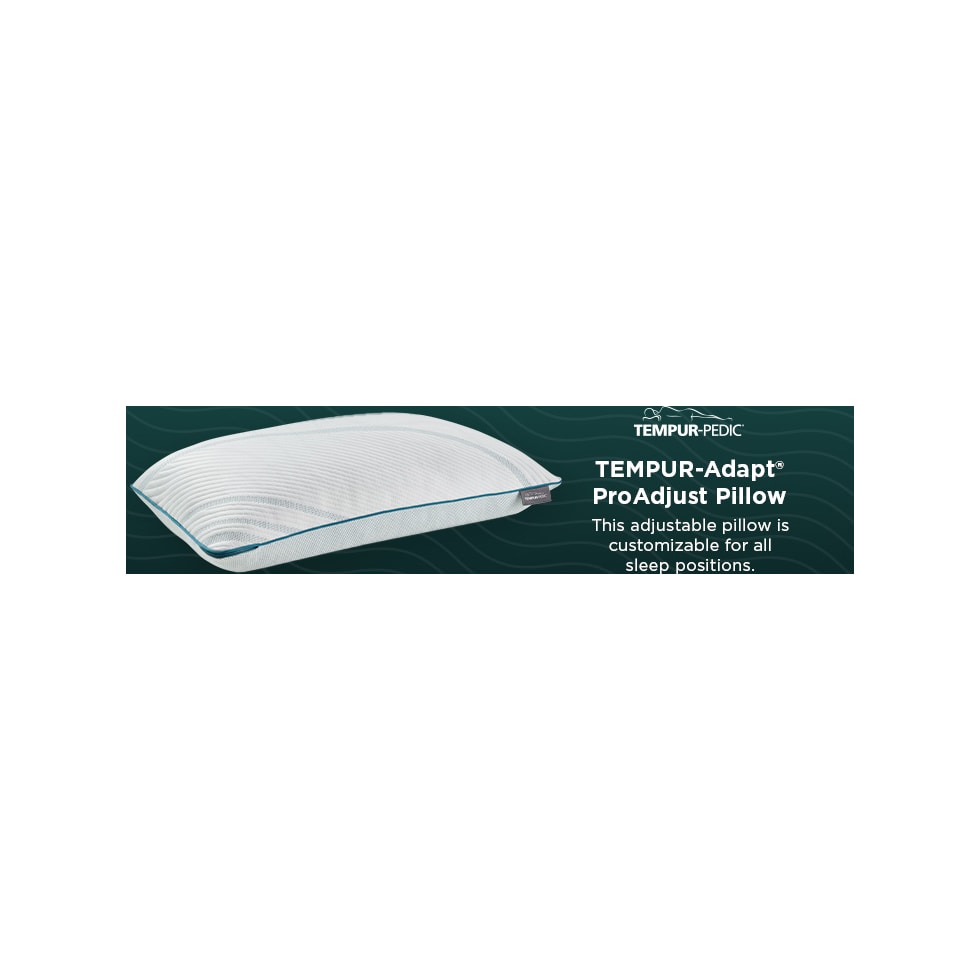 adapt  white bed pillow   