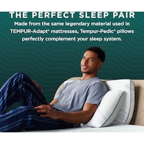 adapt  white bed pillow   