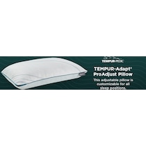 adapt  white bed pillow   