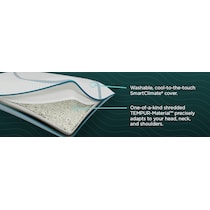 adapt  white bed pillow   