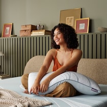 adapt  white bed pillow   