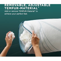 adapt  white bed pillow   