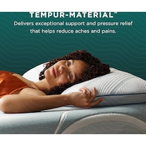 adapt  white bed pillow   