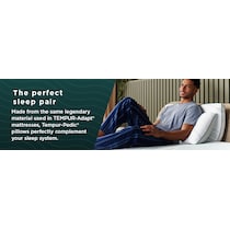 adapt  white bed pillow   