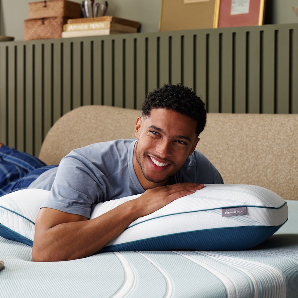 adapt  white bed pillow   