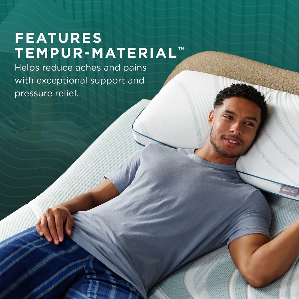 adapt  white bed pillow   