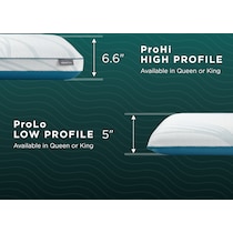 adapt  white bed pillow   