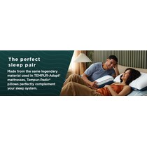 adapt  white bed pillow   