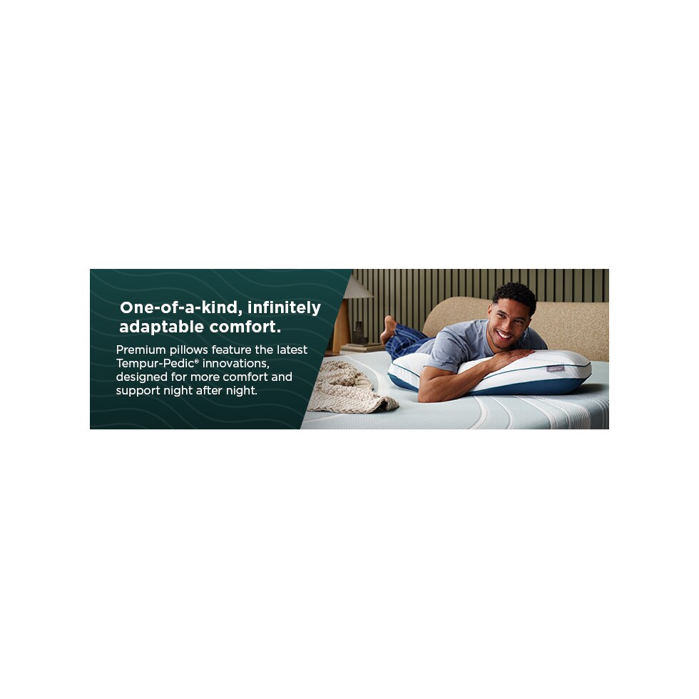 adapt  white bed pillow   