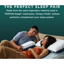 adapt  white bed pillow   