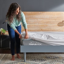 adapt  white queen mattress protector   
