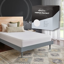 adapt  white queen mattress protector   