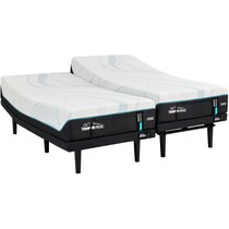 adapt  white split california king mattress   