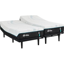 adapt  white split king mattress   