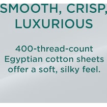 adapt  white split king sheet set   